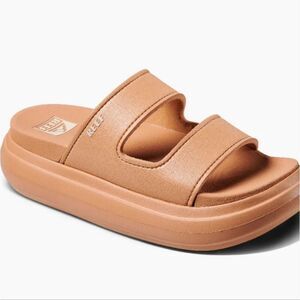 Reef Cushion Bondi 2 Bar Slide Sandal- Natural